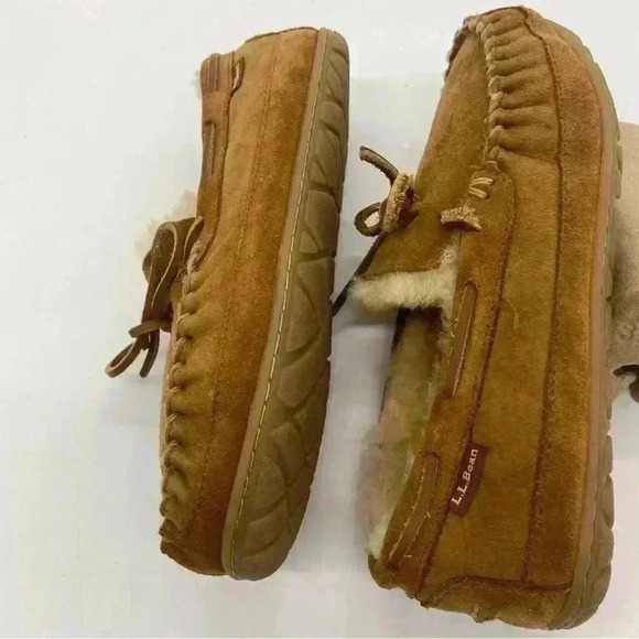 L.L. Bean Men's Wicked Good Moccasin Slippers Size 7M - Picture 10 of 10